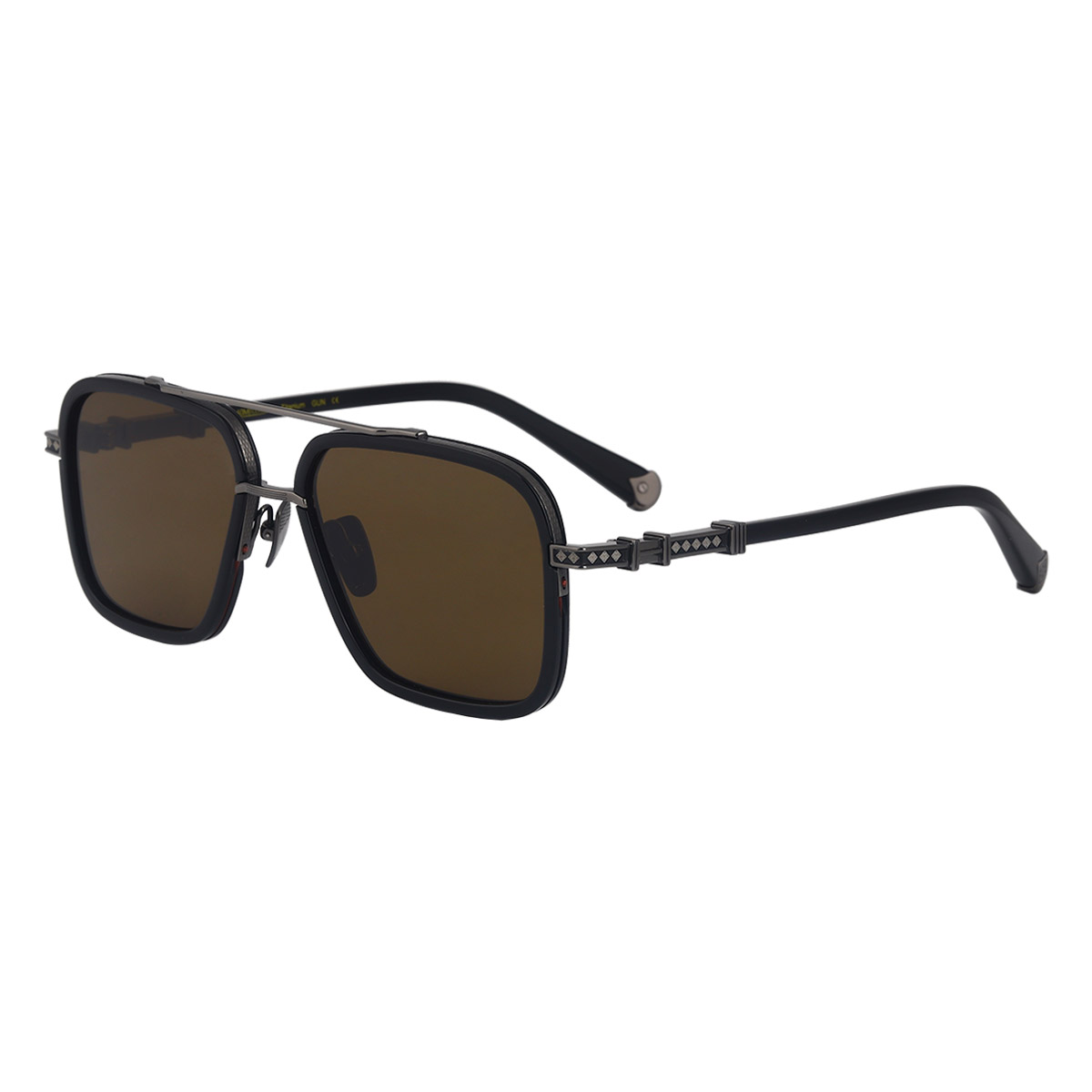 Kacamata hitam titanium ketangguhan tinggi bingkai besar ramah lingkungan retro Kacamata hitam titanium ketangguhan tinggi bingkai besar ramah lingkungan retro