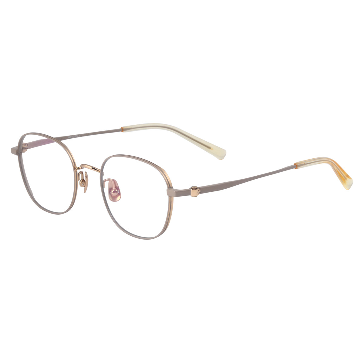 Kacamata optik titanium murni ergonomis bingkai penuh