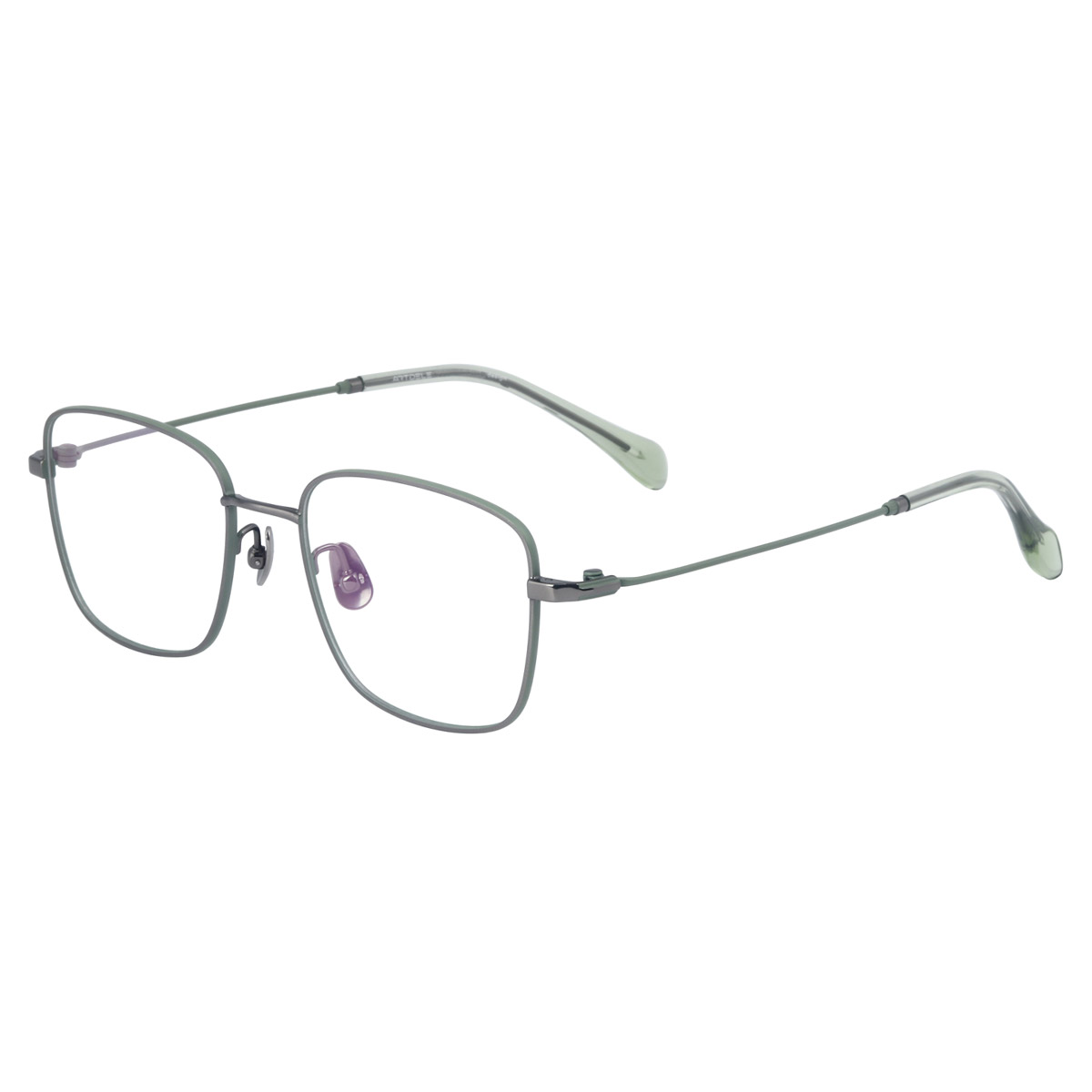 Bingkai optik titanium murni superelastik yang tahan benturan