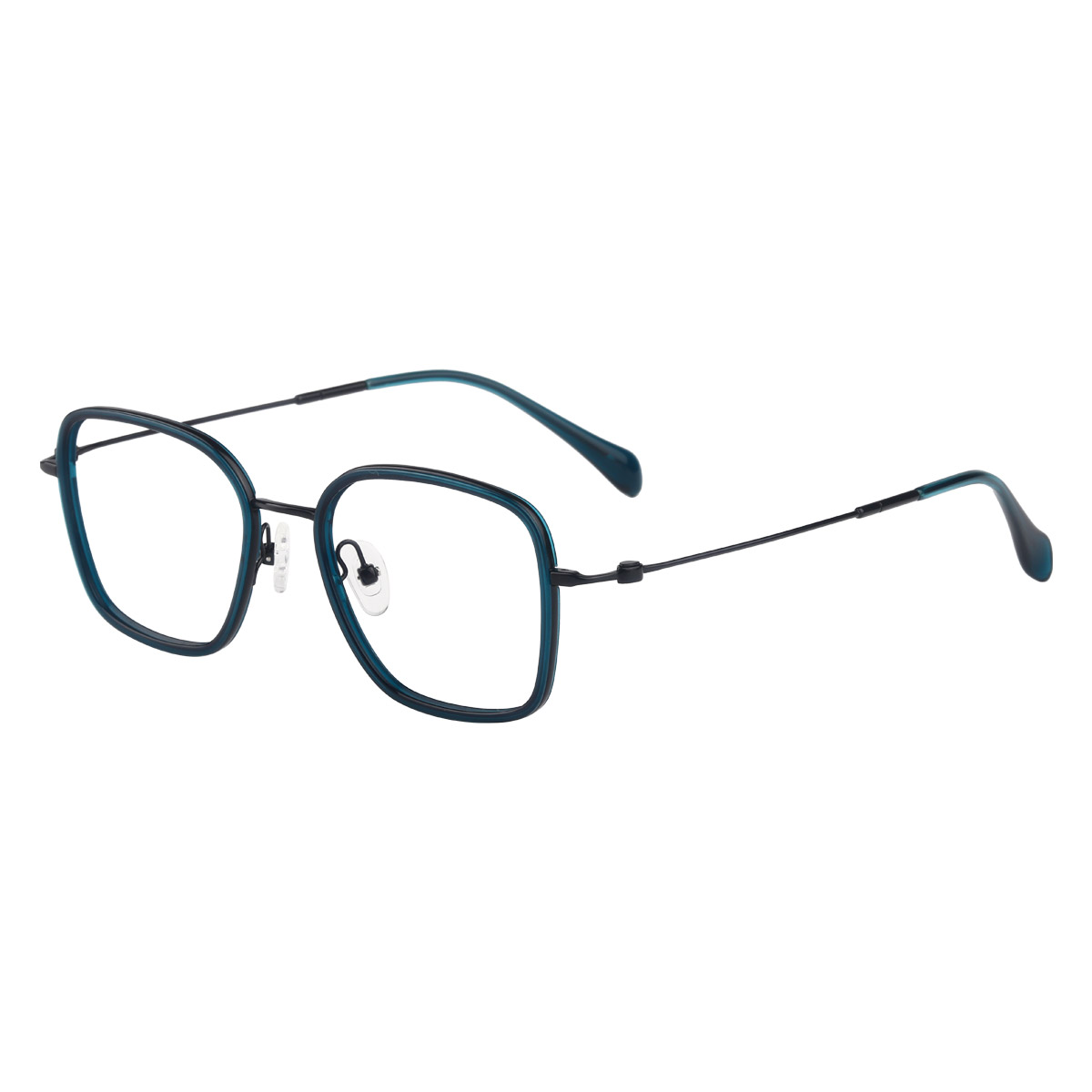 Kacamata optik titanium asetat multi-warna trendi Jepang Kacamata optik titanium asetat multi-warna trendi Jepang