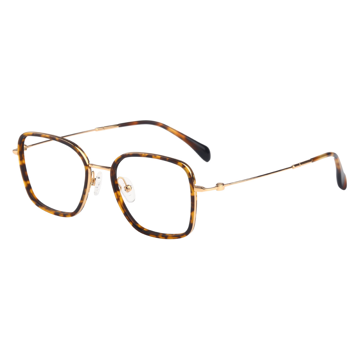 Kacamata optik titanium asetat multi-warna trendi Jepang