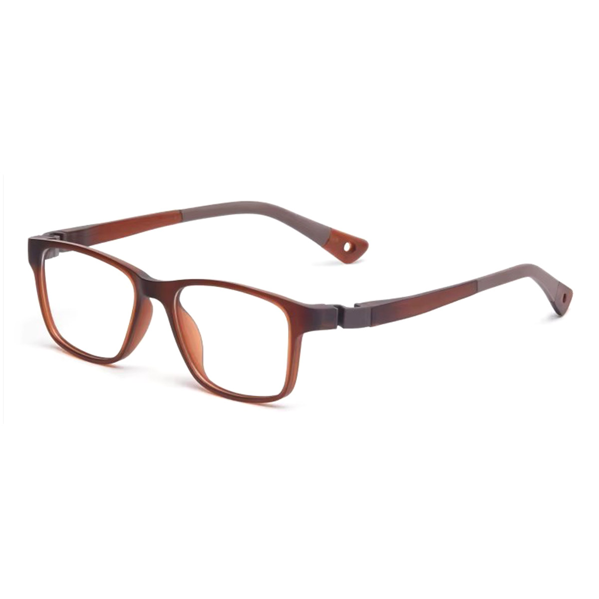Kacamata optik anak multifungsi ringan persegi TR90 Kacamata optik anak multifungsi ringan persegi TR90