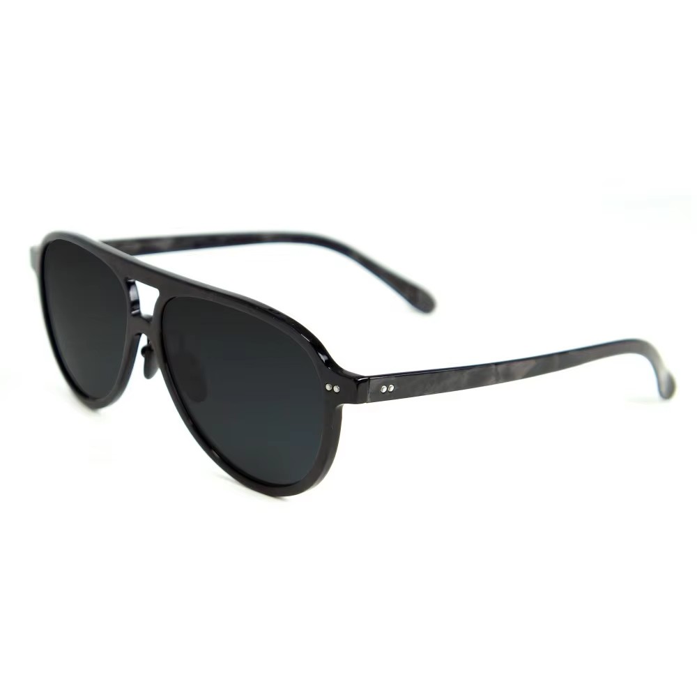 Kacamata Hitam Serat Karbon Aviator Klasik Kacamata Hitam Serat Karbon Aviator Klasik