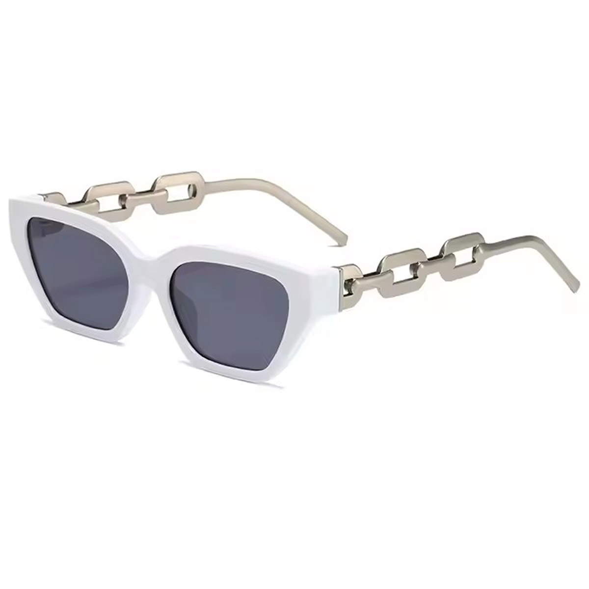 Kacamata Hitam Mata Kucing Potongan Logam Kacamata Hitam Mata Kucing Potongan Logam