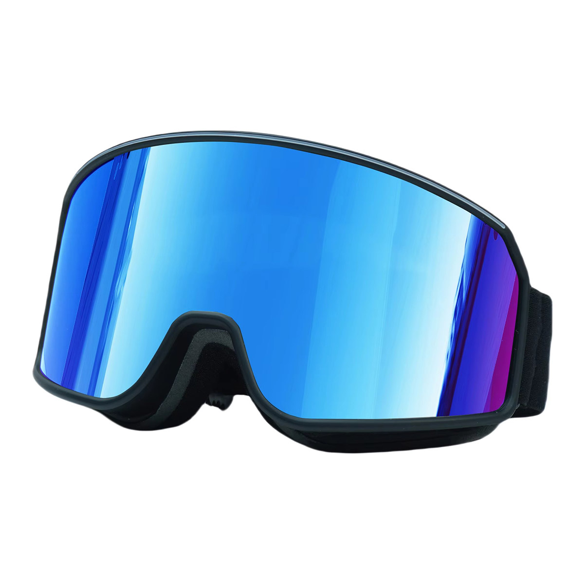 Kacamata Ski Anti Kabut Dewasa Custom dengan Tali yang Dapat Disesuaikan